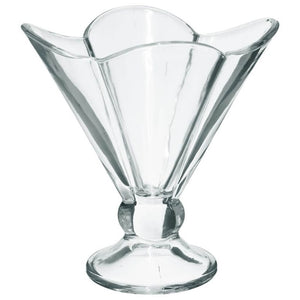 CLOVER GLASS ICE CREAM CUP X 6 in a Pack