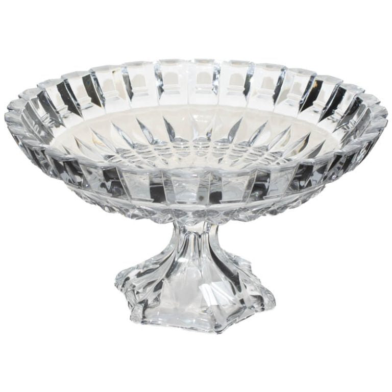 GLASS FACET CENTRE PIECE