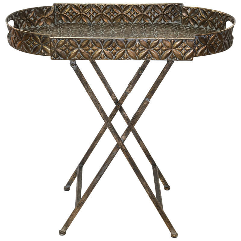 MELO GOLD FOLDABLE TABLE
