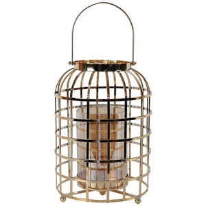 GOLD CAGE LANTERN