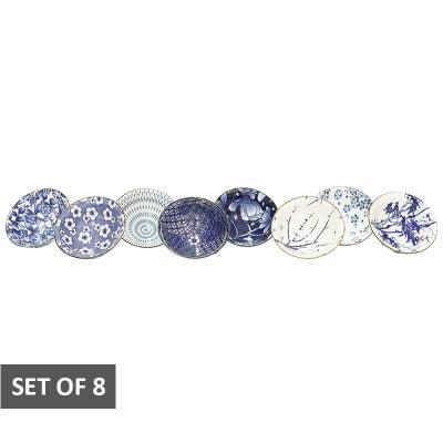 MINI PINCH BOWL MIXED 9X4CM SET of 8