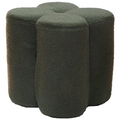 GREEN CLOVER OTTOMAN