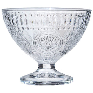 PINWHEEL DESSERT COUPE GLASS