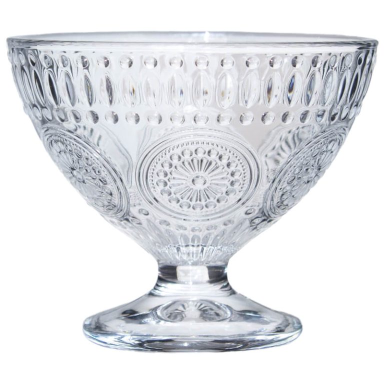 PINWHEEL DESSERT COUPE GLASS