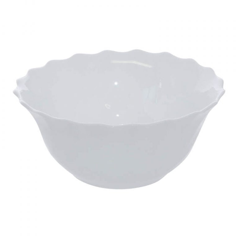 SHELL WHITE BOWL X 6 in a Pack