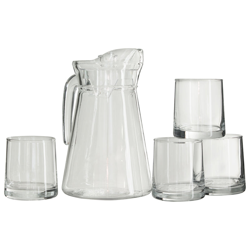 WATER SET JUG & GLASSES SET of 5