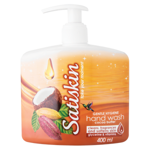Satiskin Hand Wash - 400ml X 6 in a Pack