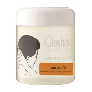 Glosheen Hair Styling Gel 500ml X 6 in a Pack