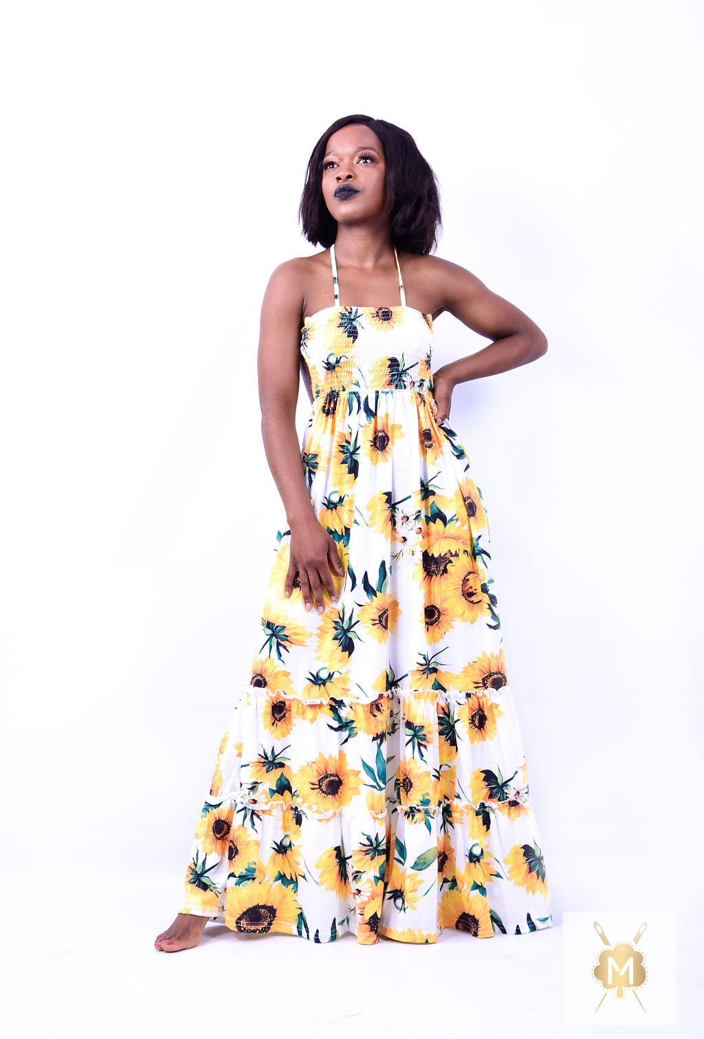 Sunflower Long Summer Dress