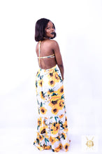 Load image into Gallery viewer, Sunflower Long Summer Dress
