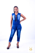 Load image into Gallery viewer, Lace Tie Front Long Jumpsuit
