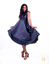 Load image into Gallery viewer, Knee Length Jean Dress
