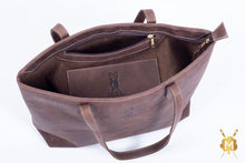 Load image into Gallery viewer, Shany-Luna Shopper bag with a closing zip
