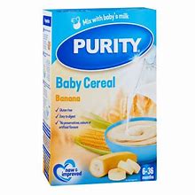 PURITY BABY CEREAL BANANA