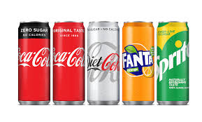 Cold Drinks Coke Brand Cans 300ml